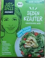 Mängden socker i Sieben Kräuter Dressing Mix