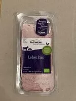 Mängden socker i Leberkäs geschnitten