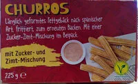 Mängden socker i churros