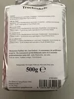 Mängden socker i Trockenhefe