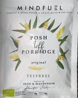 Mängden socker i Posh Teff Porridge