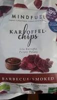 Mängden socker i Kartoffelchips Lila Kartoffel Barbecue Smoked