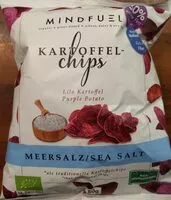 Mängden socker i Kartoffel Chips Lila Kartoffel Meersalz
