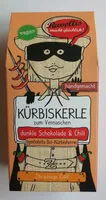 Mängden socker i Kürbiskerne zum Vernaschen - dunkle Schokolade & Chili