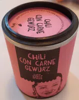 Mängden socker i Dose Chili con carne Gewürz
