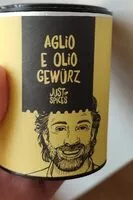 Mängden socker i Aglio e Olio Gewürz