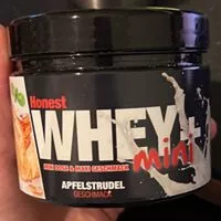 Mängden socker i Honest Whey+ Apfelstrudel