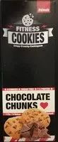 Mängden socker i Fitness Cookies Chocolate Chunks