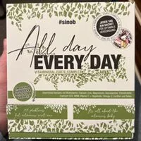 Mängden socker i All day EVERY DAY Vitamintabletten