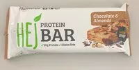 Mängden socker i Protein Bar Chocolate & Almonds