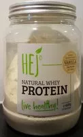 Mängden socker i Hej Natural Protein Vanille