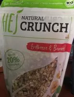 Mängden socker i Natural crunch