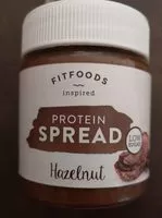 Mängden socker i Protein spread hazelnut