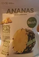 Mängden socker i Gefriergetrocknete Ananas
