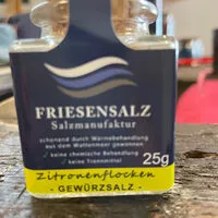 Mängden socker i Friesensalz Zitroneflocken