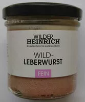 Mängden socker i Wild Leberwurst
