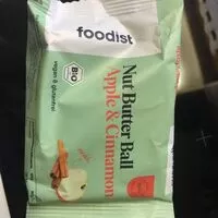 Mängden socker i Nut butter ball-Apple cinnamon