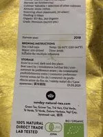 Mängden socker i Thé sencha karigane bio