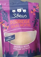 Mängden socker i Porridge Dreierlei Beere