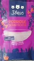 Mängden socker i Porridge triple berry