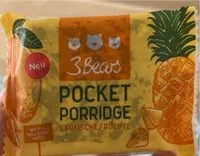 Mängden socker i Pocket porridge exotic fruit