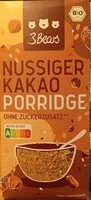Mängden socker i Nussiger Kakao Porridge