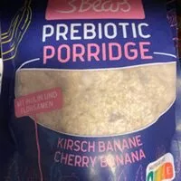 Mängden socker i Prebiotic Porridge Kirsch Banane