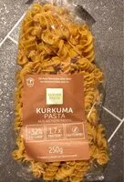 Mängden socker i Kurkuma Kirchererbsen Pasta