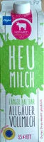 Mängden socker i Heumilch