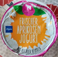 Mängden socker i Frischer Aprikosen Jogurt