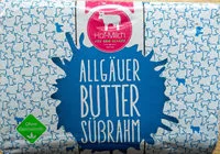 Mängden socker i Allgäuer Butter Süßrahm