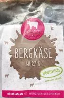 Mängden socker i Bergkäse würzig