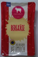 Mängden socker i Bergkäse