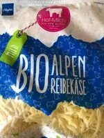 Mängden socker i Bio Alpen Reibekäse mild