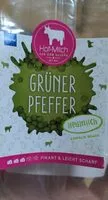 Mängden socker i Hof-Milch grüner Pfefferkäse