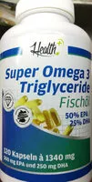 Mängden socker i Super Omega 3 Triglyceride Fischöl