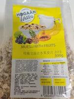 Mängden socker i Muesli with Fruits