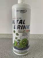 Mängden socker i Vital Drink Mix Up 1:80 - Kiwi-Stachelbeere