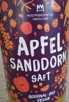 Mängden socker i Apfel Sanddorn Saft