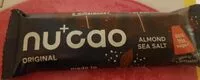 Mängden socker i Nu+ cao Almond sea salt