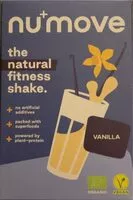 Mängden socker i nu+ move VANILLA