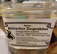 Mängden socker i Bööscher Ziegenkäse