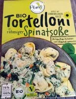 Mängden socker i Bio Tortelloni in Spinatsoße