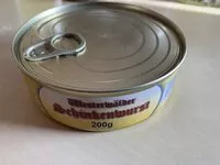Mängden socker i Westerwälder Schinkenwurst