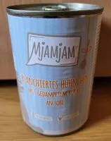 Mängden socker i Blanchiertes Hühnchen mit gedämpftem Kürbis an Soße