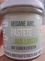 Mängden socker i Vegane Art Pastete aus Linsen