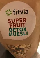 Mängden socker i Muesli super fruit detox