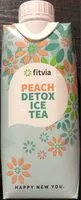 Mängden socker i Peach detox ice tea