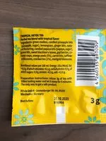 Mängden socker i Tropical detox tea