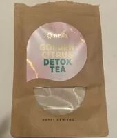Mängden socker i Golden Citrus detox tea